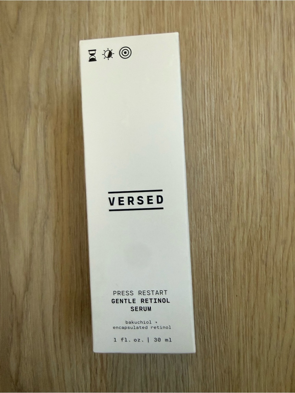 Versed Press Restart Gentle Retinol Serum — White